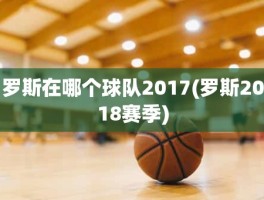 罗斯在哪个球队2017(罗斯2018赛季)