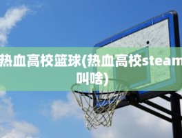 热血高校篮球(热血高校steam叫啥)