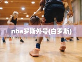 nba罗斯外号(白罗斯)