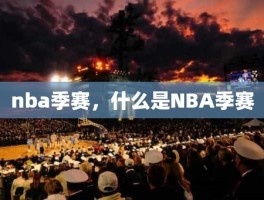 nba季赛，什么是NBA季赛