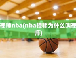 禅师nba(nba禅师为什么叫禅师)