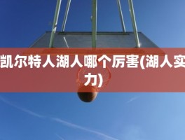 凯尔特人湖人哪个厉害(湖人实力)