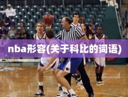 nba形容(关于科比的词语)