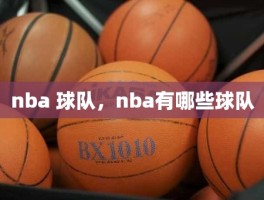 nba 球队，nba有哪些球队