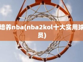 培养nba(nba2kol十大实用球员)