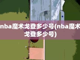 nba魔术戈登多少号(nba魔术戈登多少号)