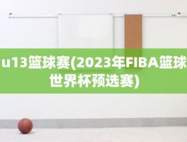 u13篮球赛(2023年FIBA篮球世界杯预选赛)