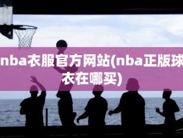 nba衣服官方网站(nba正版球衣在哪买)