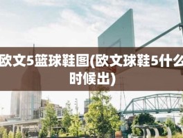 欧文5篮球鞋图(欧文球鞋5什么时候出)