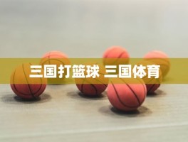 三国打篮球 三国体育