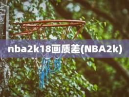 nba2k18画质差(NBA2k)