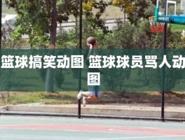 篮球搞笑动图 篮球球员骂人动图