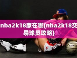 nba2k18家在哪(nba2k18交易球员攻略)