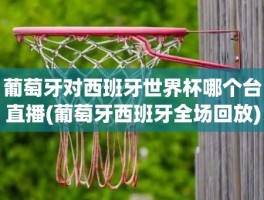 葡萄牙对西班牙世界杯哪个台直播(葡萄牙西班牙全场回放)