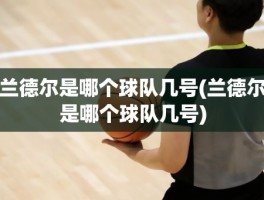 兰德尔是哪个球队几号(兰德尔是哪个球队几号)