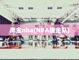 黑金nba(NBA掘金队)