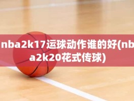 nba2k17运球动作谁的好(nba2k20花式传球)