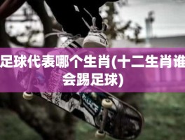 足球代表哪个生肖(十二生肖谁会踢足球)