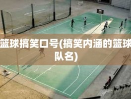 篮球搞笑口号(搞笑内涵的篮球队名)