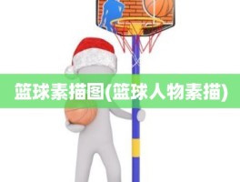 篮球素描图(篮球人物素描)