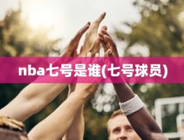 nba七号是谁(七号球员)