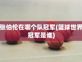 张伯伦在哪个队冠军(篮球世界冠军是谁)