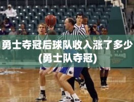 勇士夺冠后球队收入涨了多少(勇士队夺冠)