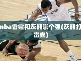 nba雷霆和灰熊哪个强(灰熊打雷霆)