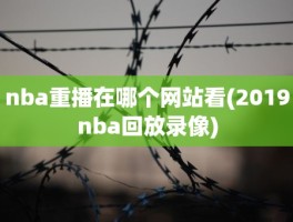 nba重播在哪个网站看(2019nba回放录像)