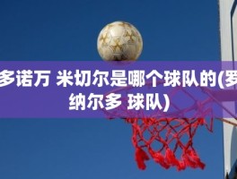 多诺万 米切尔是哪个球队的(罗纳尔多 球队)