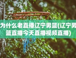 为什么老直播辽宁男篮(辽宁男篮直播今天直播视频直播)