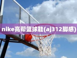 nike高帮篮球鞋(aj312脚感)