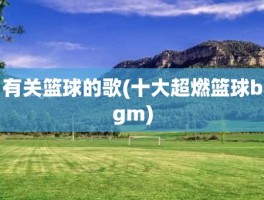 有关篮球的歌(十大超燃篮球bgm)