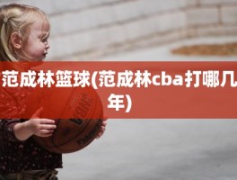 范成林篮球(范成林cba打哪几年)