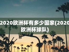 2020欧洲杯有多少国家(2020欧洲杯球队)
