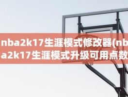 nba2k17生涯模式修改器(nba2k17生涯模式升级可用点数)