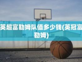 英超富勒姆队值多少钱(英冠富勒姆)
