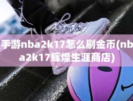 手游nba2k17怎么刷金币(nba2k17辉煌生涯商店)