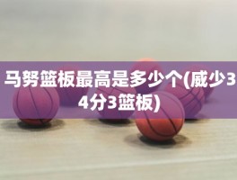 马努篮板最高是多少个(威少34分3篮板)