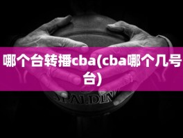 哪个台转播cba(cba哪个几号台)