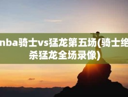 nba骑士vs猛龙第五场(骑士绝杀猛龙全场录像)