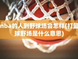 nba的人到野球场会怎样(打篮球野场是什么意思)