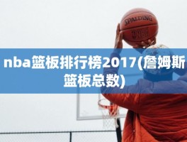 nba篮板排行榜2017(詹姆斯篮板总数)