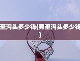 垄沟头多少钱(男垄沟头多少钱)