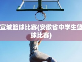 宣城篮球比赛(安徽省中学生篮球比赛)