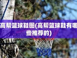 高帮篮球鞋图(高帮篮球鞋有哪些推荐的)