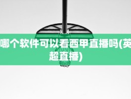 哪个软件可以看西甲直播吗(英超直播)