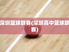 深圳篮球联赛(深圳高中篮球联赛)