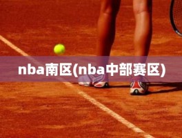 nba南区(nba中部赛区)
