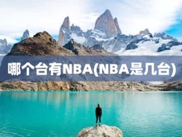 哪个台有NBA(NBA是几台)